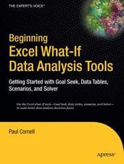 Tapa de Beginning Excel What-If Data Analysis Tools