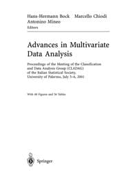 Tapa de Advances in Multivariate Data Analysis