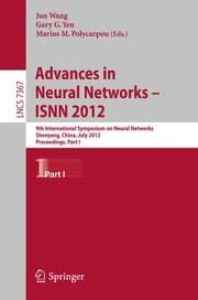 Tapa de Advances in Neural Networks – ISNN 2012