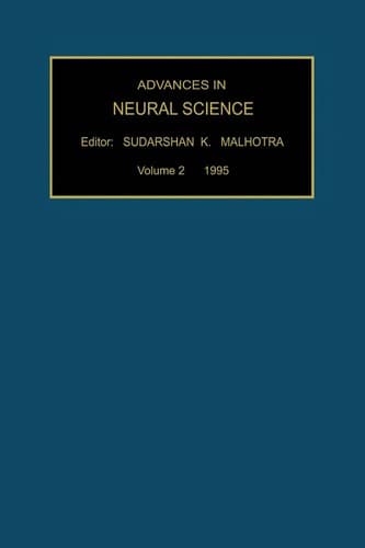 Tapa de Advances in Neural Science