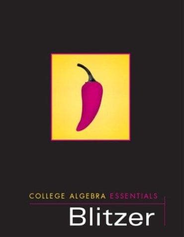 Tapa de College Algebra Essentials