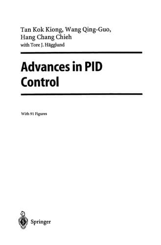 Tapa de Advances in PID Control