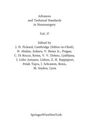 Tapa de Advances and Technical Standards in Neurosurgery