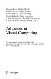Tapa de Advances in Visual Computing