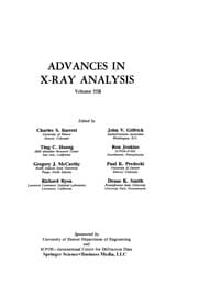 Tapa de Advances in X-Ray Analysis