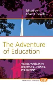 Tapa de The adventure of education