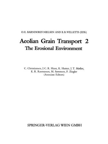 Tapa de Aeolian Grain Transport