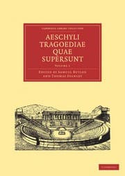 Tapa de Aeschyli tragoediae quae supersunt
