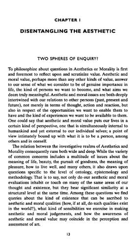Tapa de Aesthetics and morality