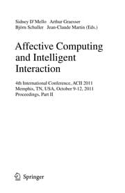 Tapa de Affective Computing and Intelligent Interaction