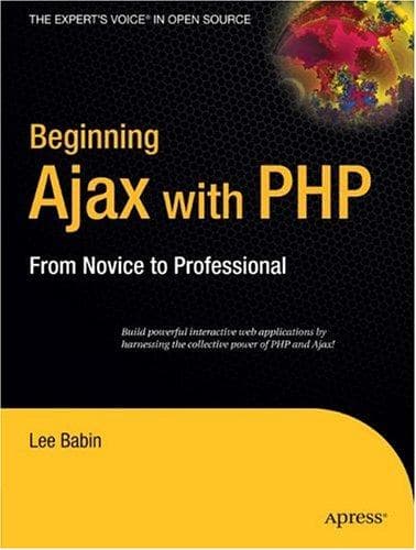 Tapa de Beginning Ajax with PHP