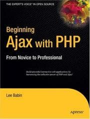 Tapa de Beginning Ajax with PHP