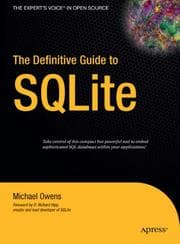 Tapa de The Definitive Guide to SQLite (Definitive Guide)