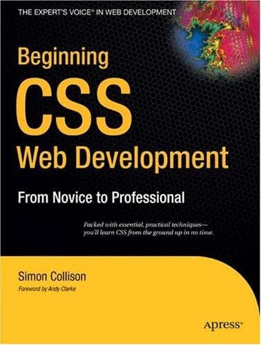 Tapa de Beginning CSS Web Development