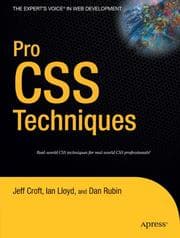 Tapa de Pro CSS Techniques