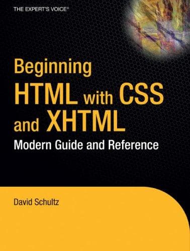 Tapa de Beginning HTML with CSS and XHTML
