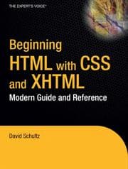 Tapa de Beginning HTML with CSS and XHTML