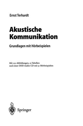 Tapa de Akustische Kommunikation