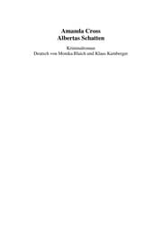 Tapa de Albertas Schatten