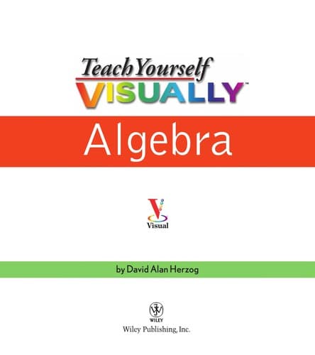 Tapa de Algebra