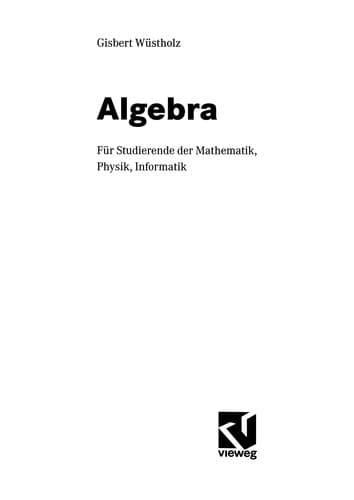 Tapa de Algebra