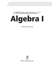 Tapa de CliffsStudySolver