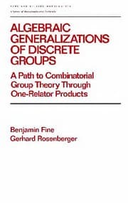 Tapa de Algebraic generalizations of discrete groups