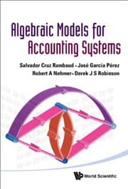 Tapa de Algebraic models for accounting systems