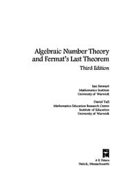 Tapa de Algebraic number theory