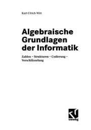 Tapa de Algebraische Grundlagen der Informatik