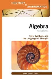 Tapa de The history of algebra