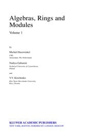 Tapa de Algebras, rings and modules