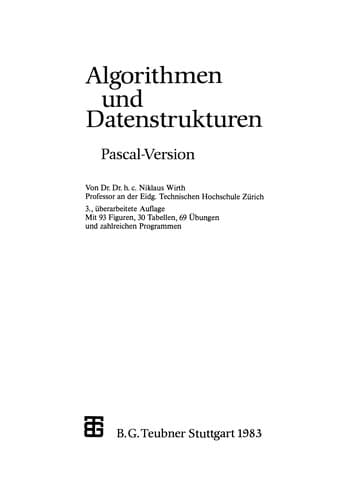Tapa de Algorithmen und Datenstrukturen