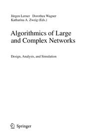 Tapa de Algorithmics of Large and Complex Networks