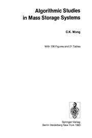 Tapa de Algorithmic Studies in Mass Storage Systems
