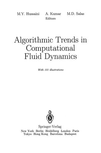 Tapa de Algorithmic Trends in Computational Fluid Dynamics