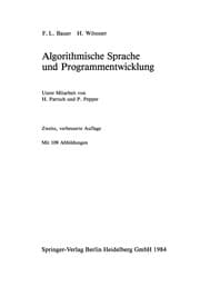 Tapa de Algorithmische Sprache und Programmentwicklung