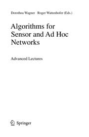 Tapa de Algorithms for sensor and ad hoc networks