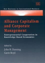 Tapa de Alliance capitalism and corporate management