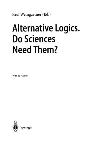 Tapa de Alternative Logics. Do Sciences Need Them?