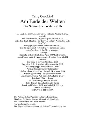 Tapa de Das Schwert der Wahrheit