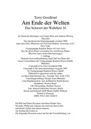 Tapa de Das Schwert der Wahrheit