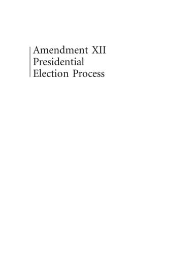 Tapa de Amendment XII