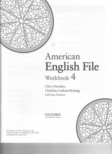 Tapa de American English file
