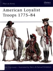 Tapa de American loyalist troops, 1775-84