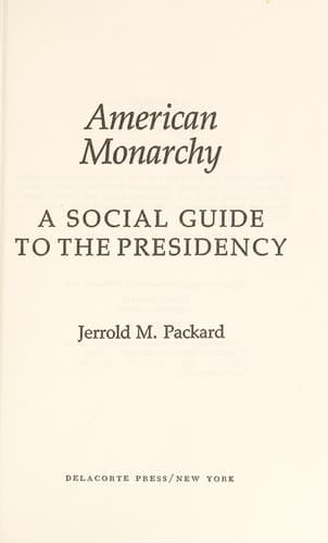 Tapa de American monarchy