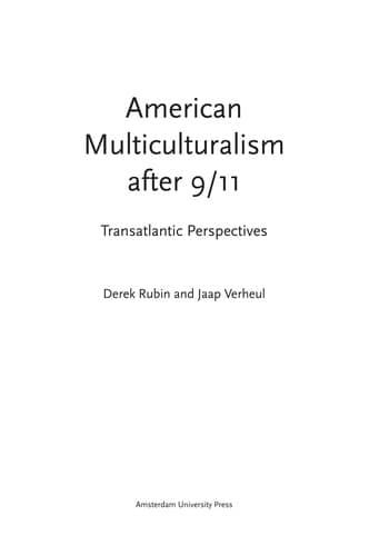 Tapa de American multiculturalism after 9/11