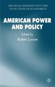 Tapa de Economics in the United States
