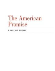 Tapa de The American promise