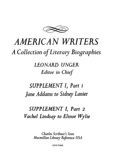 Tapa de American writers